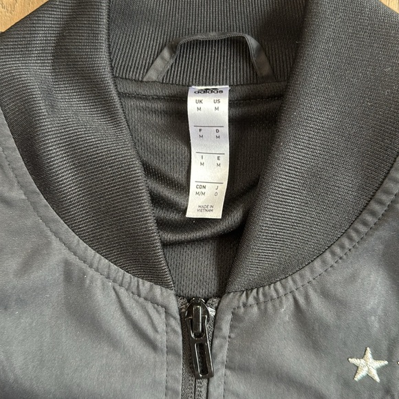 EUC Adidas MLS D.C. United Black Anthem Jacket Black/Red DP5020 Size Medium - Picture 3 of 9